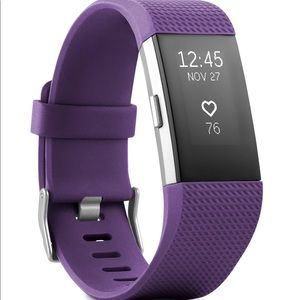 Fitbit Charge 2 Tracker + Heart Rate - Small, Plum
